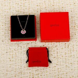 Qeelin Medium Ruyi Lock Necklace